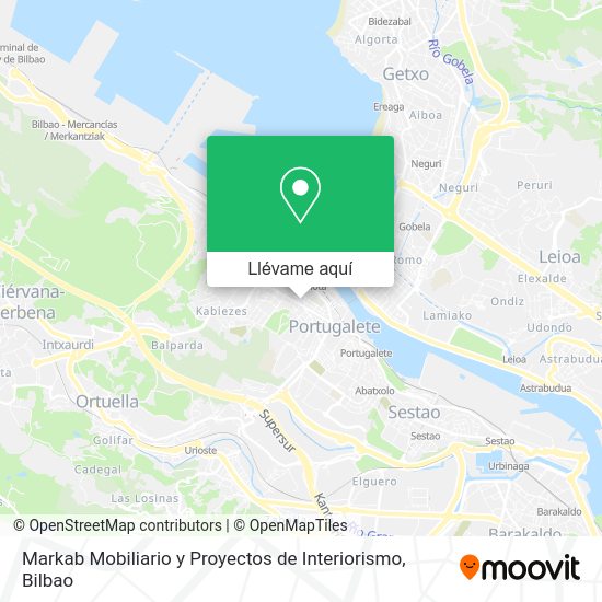 Mapa Markab Mobiliario y Proyectos de Interiorismo