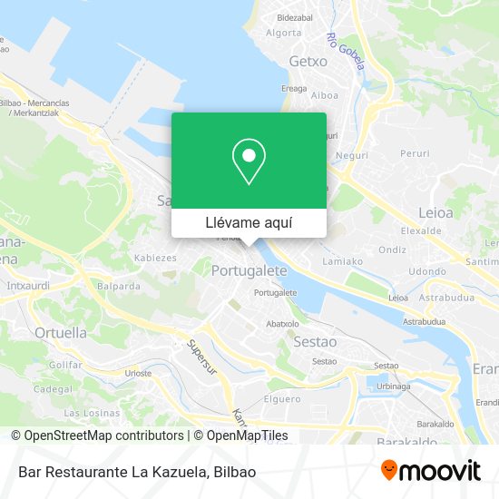 Mapa Bar Restaurante La Kazuela