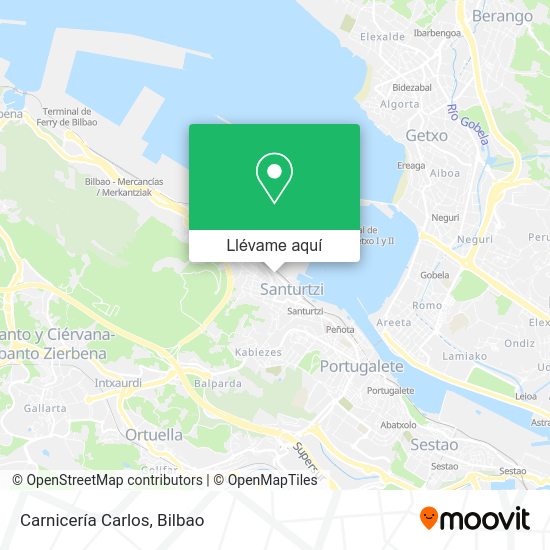 Mapa Carnicería Carlos