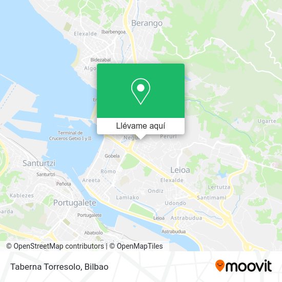 Mapa Taberna Torresolo