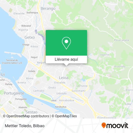 Mapa Mettler Toledo