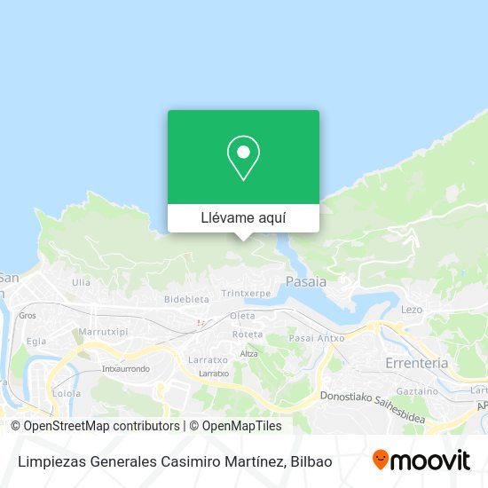Mapa Limpiezas Generales Casimiro Martínez