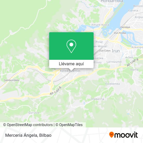 Mapa Mercería Ángela