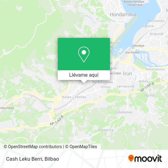 Mapa Cash Leku Berri