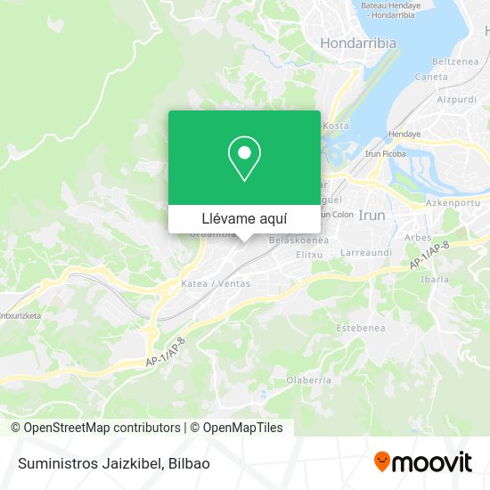Mapa Suministros Jaizkibel
