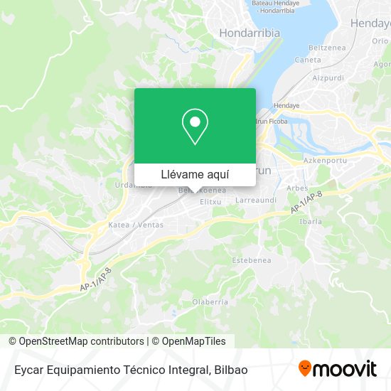 Mapa Eycar Equipamiento Técnico Integral