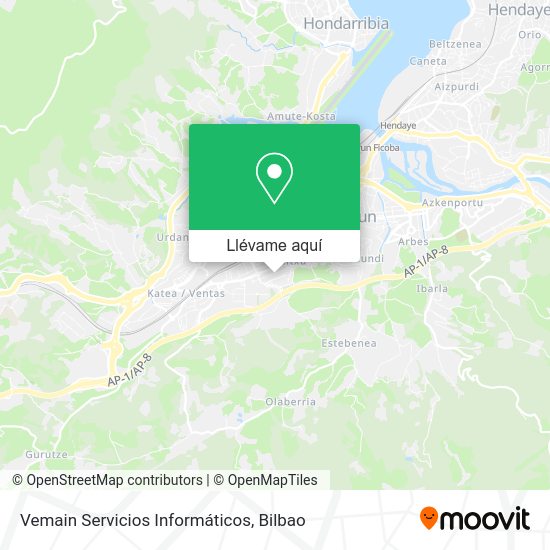 Mapa Vemain Servicios Informáticos