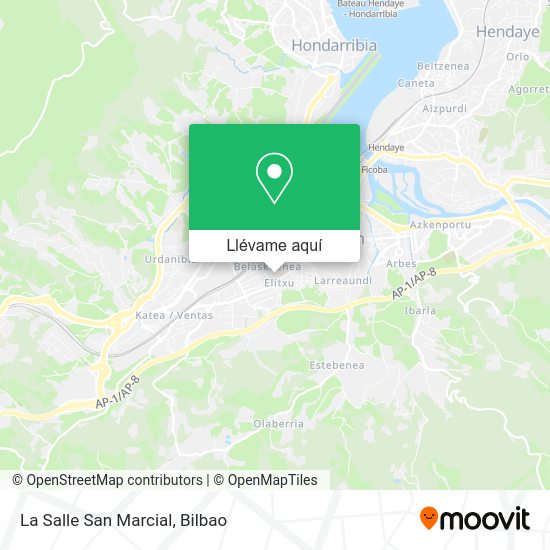 Mapa La Salle San Marcial