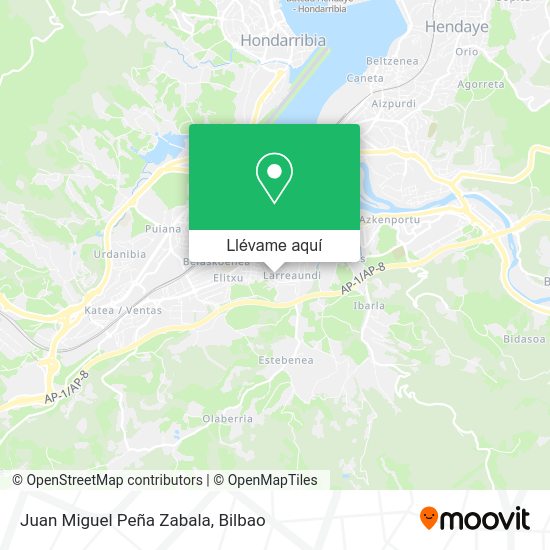 Mapa Juan Miguel Peña Zabala