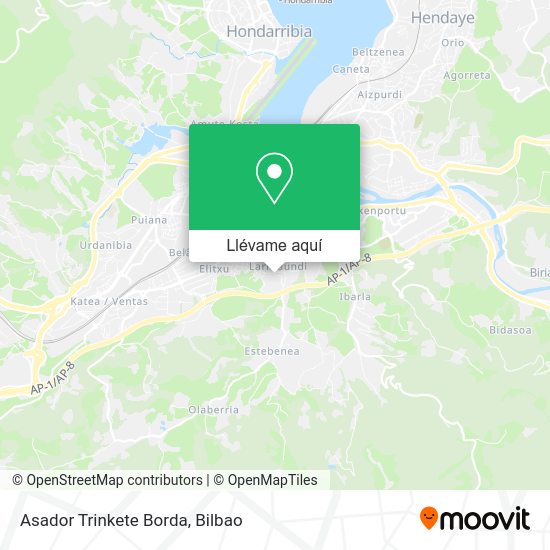 Mapa Asador Trinkete Borda