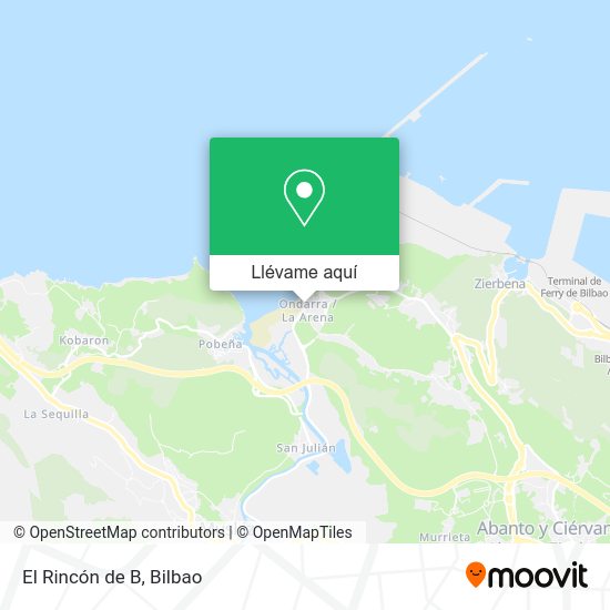 Mapa El Rincón de B