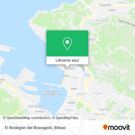 Mapa El Bodegón del Brasagoiti
