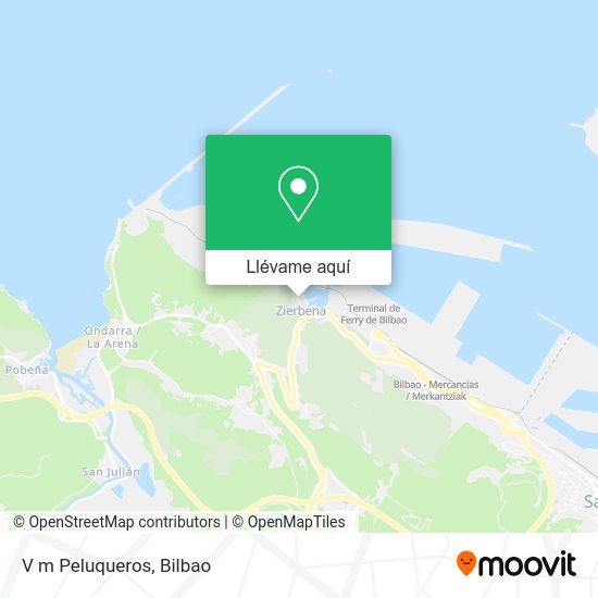 Mapa V m Peluqueros