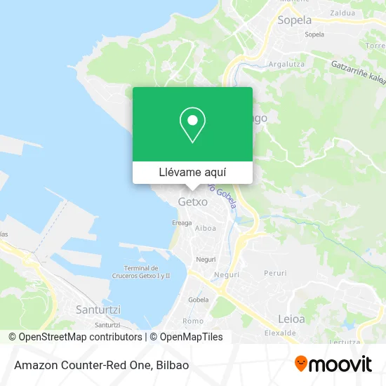 Mapa Amazon Counter-Red One