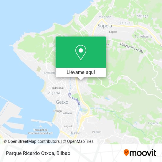 Mapa Parque Ricardo Otxoa