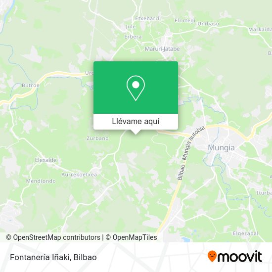 Mapa Fontanería Iñaki