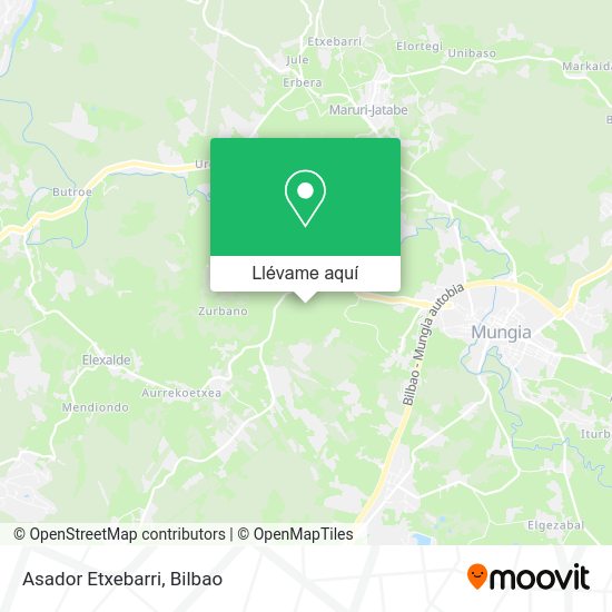 Mapa Asador Etxebarri