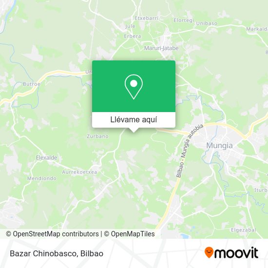 Mapa Bazar Chinobasco