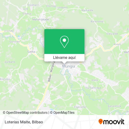 Mapa Loterías Maite