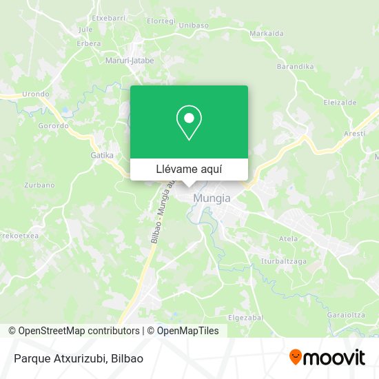 Mapa Parque Atxurizubi