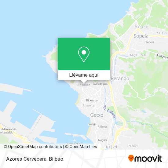 Mapa Azores Cervecera