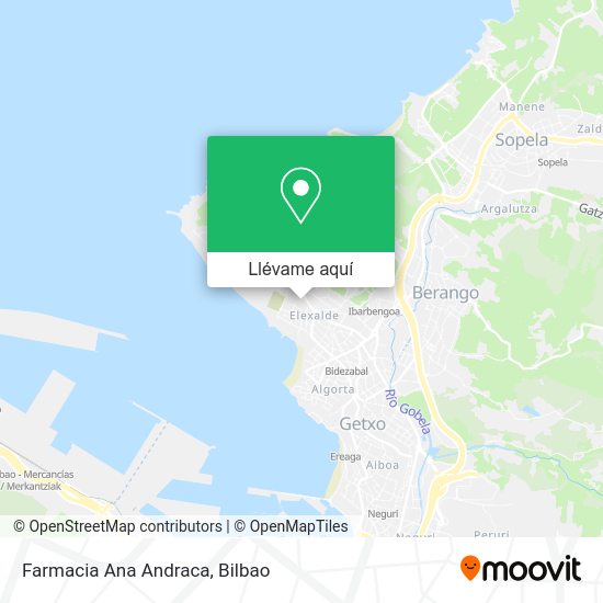 Mapa Farmacia Ana Andraca