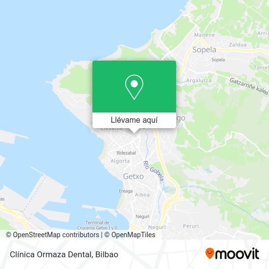 Mapa Clínica Ormaza Dental