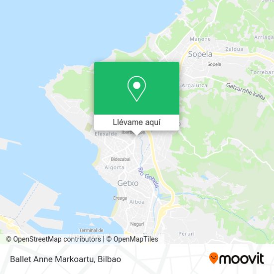 Mapa Ballet Anne Markoartu