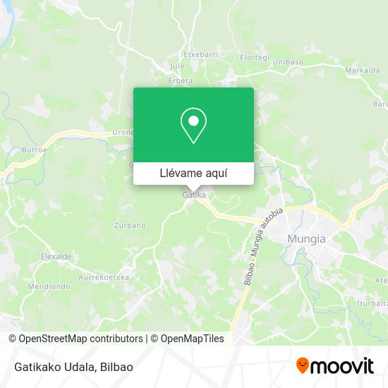 Mapa Gatikako Udala