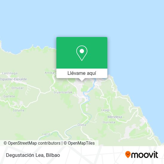 Mapa Degustación Lea