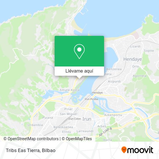 Mapa Tribs Eas Tierra
