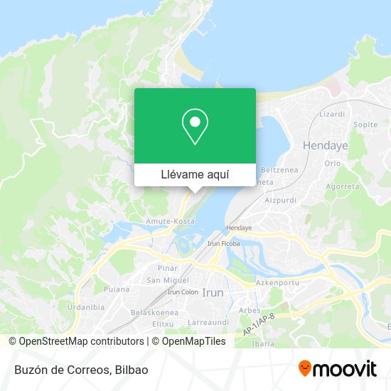 Mapa Buzón de Correos