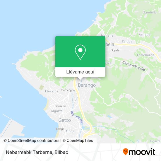 Mapa Nebarreabk Tarberna