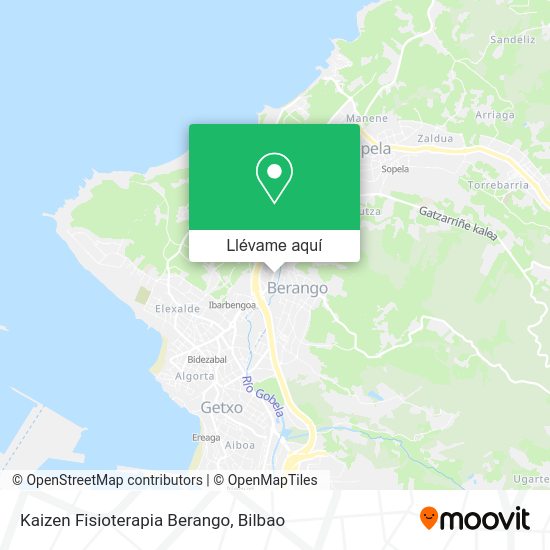 Mapa Kaizen Fisioterapia Berango