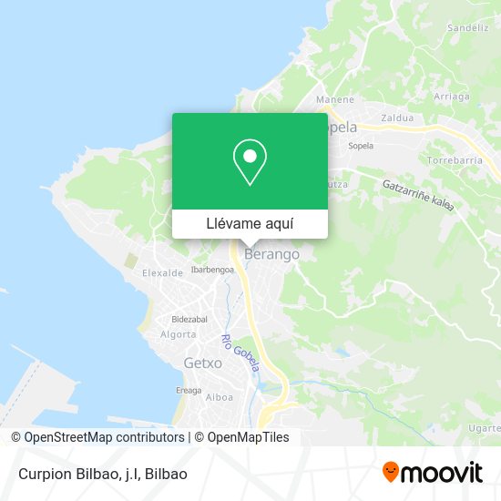 Mapa Curpion Bilbao, j.I