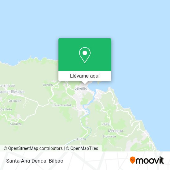 Mapa Santa Ana Denda