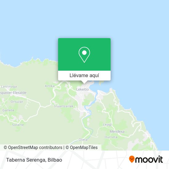 Mapa Taberna Serenga