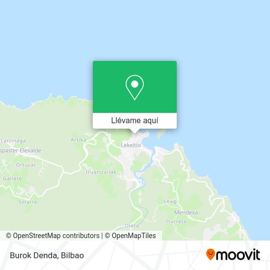 Mapa Burok Denda