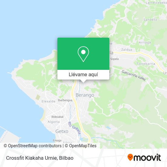 Mapa Crossfit Kiakaha Urnie