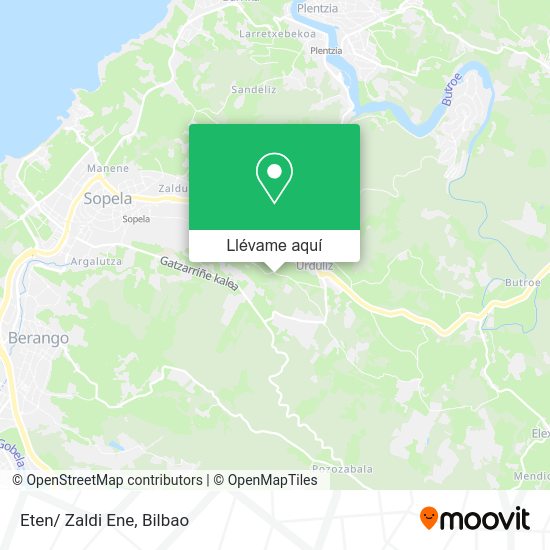Mapa Eten/ Zaldi Ene