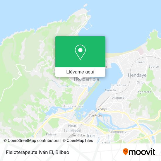 Mapa Fisioterapeuta Iván El