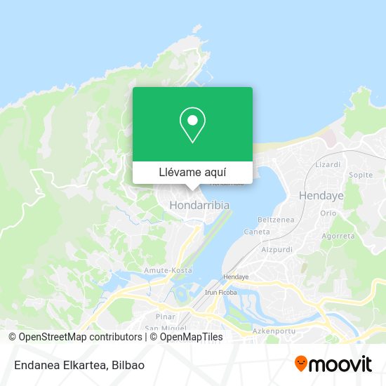 Mapa Endanea Elkartea