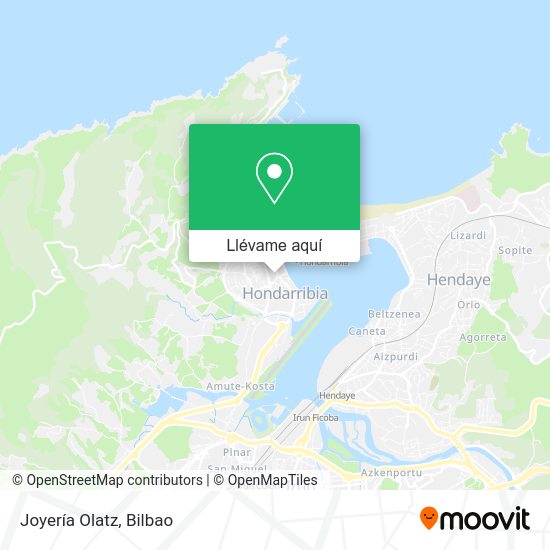 Mapa Joyería Olatz