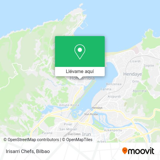 Mapa Irisarri Chefs