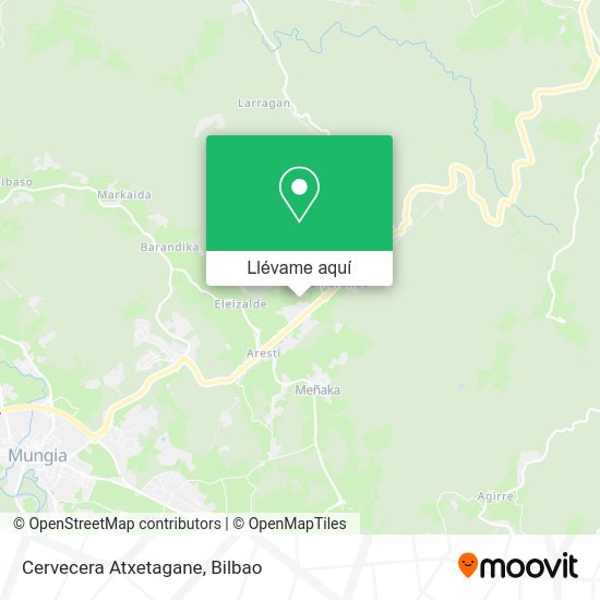 Mapa Cervecera Atxetagane