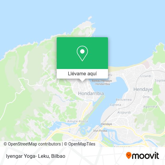 Mapa Iyengar Yoga- Leku