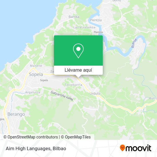 Mapa Aim High Languages