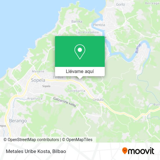 Mapa Metales Uribe Kosta