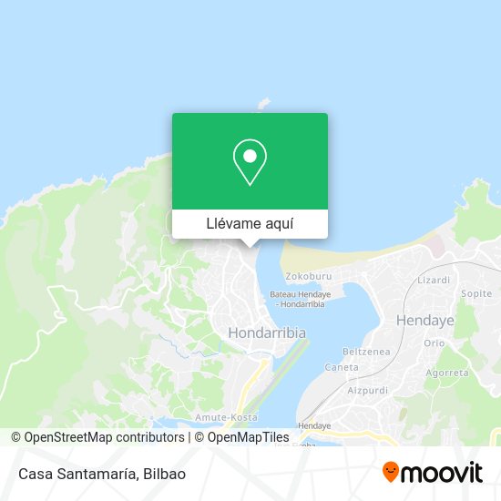 Mapa Casa Santamaría