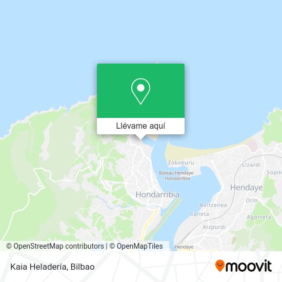 Mapa Kaia Heladería